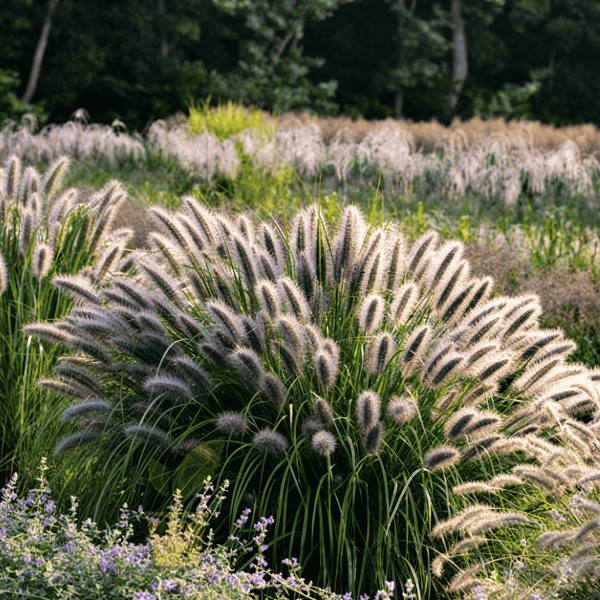 Пенисетум лесохвостый 'Black Beauty' (Pennisetum alopecuroides 'Black Beauty') Р9 V1012614 фото
