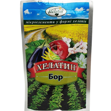 удобрение, микроэлементы в хелатной форме - Хелатин Бор 50 мл 00078 фото