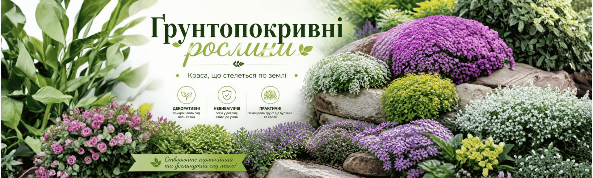 Грунтопокривні рослини