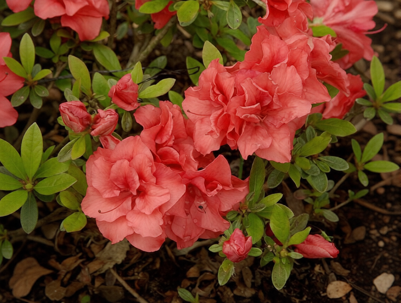 Азалія японська Шері (Azalea japonica Cherie) - контейнер С3